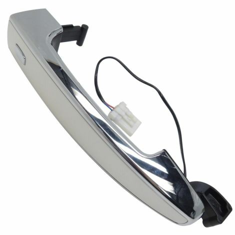 13590673 Rear Door Handle Painted White Diamond w/Chrome 2014 Chevy Impala