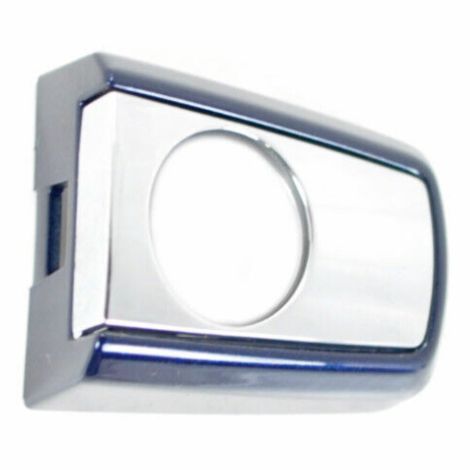 Door Handle Cap Topaz Blue w/Chrome & Keyhole Cruze Malibu Sonic Regal 25936865