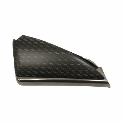 23121176 Instrument Panel Trim Driver Side RH Suede Carbon Fiber 2016-19 CTS-V