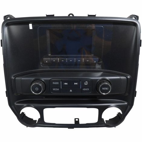 84119050 AM/FM Stereo Controls Black Carbon Metallic Sierra Silverado