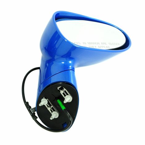 25881952 25881950 Side View Mirror RH Right Power Blue 2006-09 Pontiac Solstice