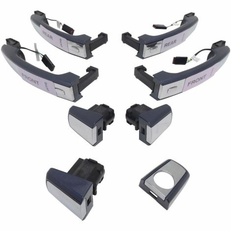 Regal Verano Cruze Malibu 4 Pc Door Handle Kit Atlantis Blue 13577716 13577718