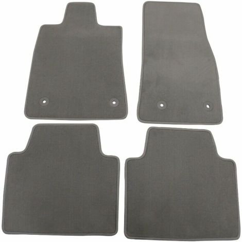 Medium Titanium 4 Pc Carpet Floor Mat Set w/o Logo 2014-15 CTS Sedan 22953092