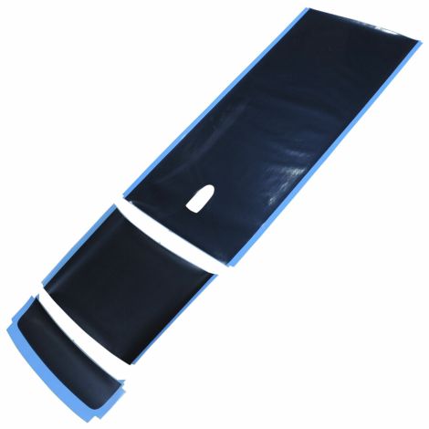 ZL1 Stripe Kit Roof Decklid & Spoiler Gray Carbon DSW New OEM GM