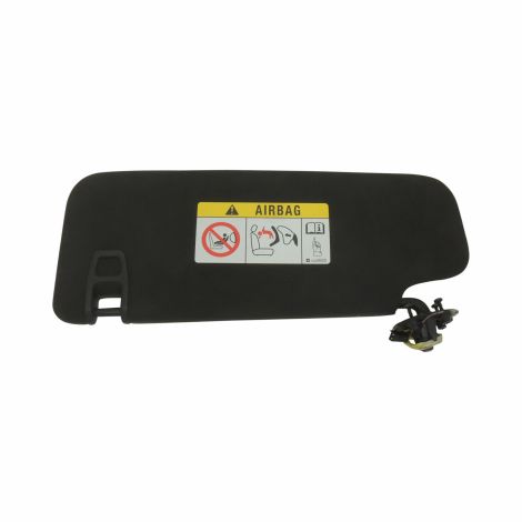 23297355 Sunshade Sun Visor Jet Black Suede Passenger Side Right 2016-19 CTS-V