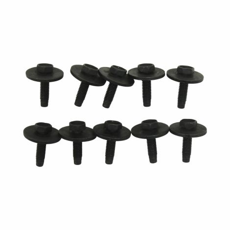 Hexagon Head Flat Washer M-Point Bolt 10 Pack M6X1X23 13 OEM GM 11571054