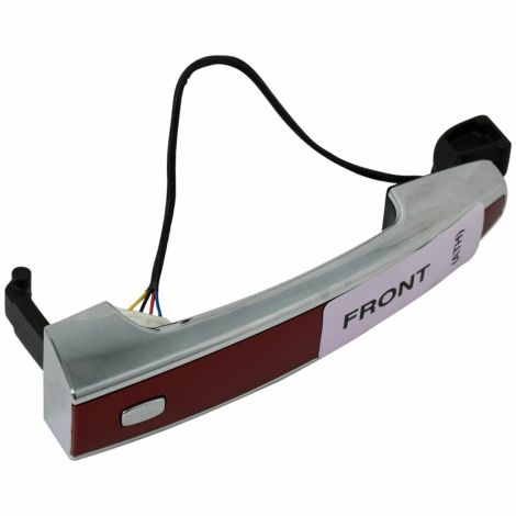 13590678 Exterior Door Handle Front Crystal Red w/Chrome 2014 Chevy Impala