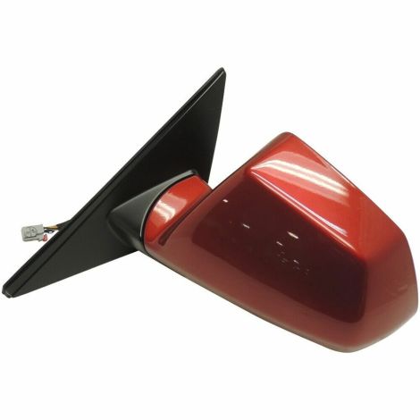 LH Side View Mirror w/Memory Crystal Claret 2008-14 CTS Sedan & Wagon 25828072