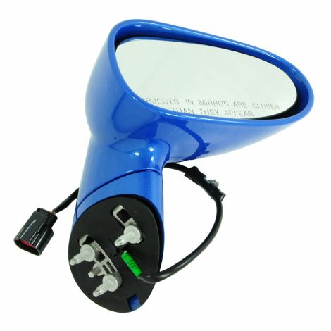 2009 Saturn Sky Side View Mirror Hydro Blue Painted Power RH 25882111 25882117