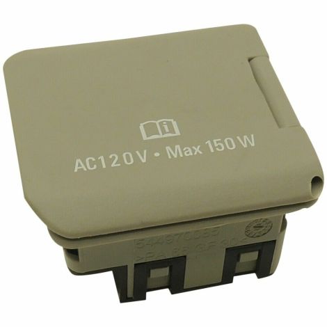 20919911 Center Console 120V Power Receptacle Titanium 2010-13 Buick LaCrosse