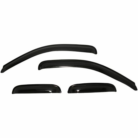 ANM06XDX03 Vent Shades OEM 4 PC Kit 2006-09 Mitsubishi Raider w/Extended Cab