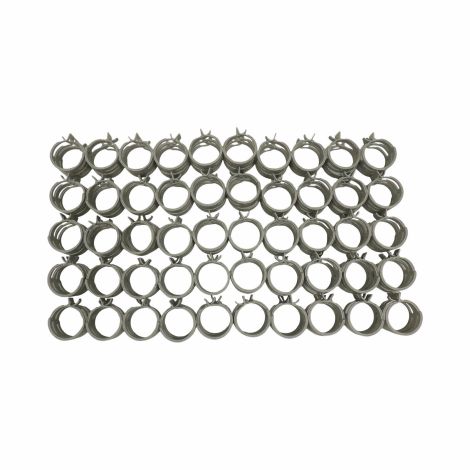 909170063 Constant Tension Hose Clamp 100 Pack 25.5mm Open 20.5 Closed 12 Wide
