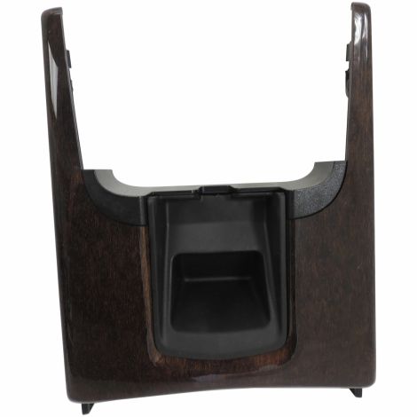 22950648 Center Console Upper Trim Panel - Nutella Sapele 2013-17 Cadillac XTS