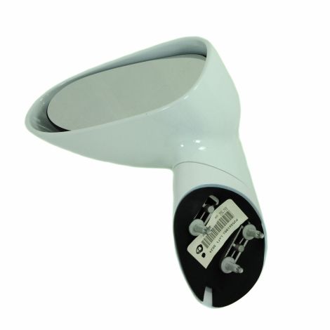 2006-09 Pontiac Solstice White Manual LH Left Side View Mirror 25881991 25881999