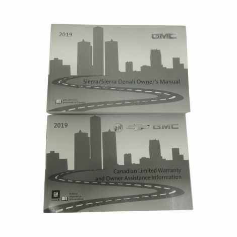 2019 Sierra Denali Canada Portfolio Info Package Owner's Manual 23400201