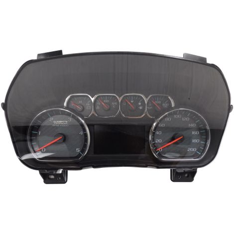 84203297 Instrument Cluster/Speedometer KPH 2015-16 GMC Sierra 6.6L Diesel