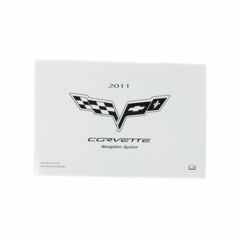 20955275 Navigation Nav Manual US & Canada 2011 Chevy Corvette