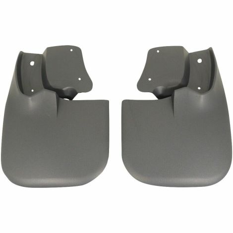 2002-04 Ford Explorer 2 Pc Front Cool Gray Metallic Mud Guard Pair 2L2Z16A550CAC