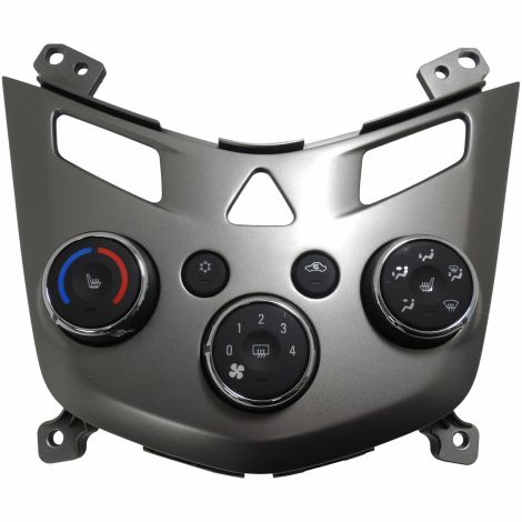 2015-16 Chevy Sonic Heater/AC Controls w/Heat Seat Graphite Silver 94781799