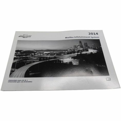 23133473 Infotainment System Manual 2014 Chevy Malibu