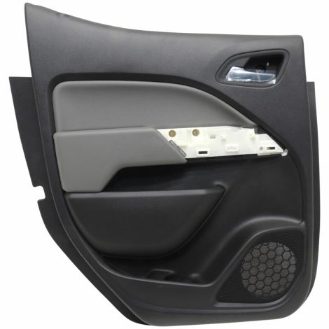 23347070 Interior Door Trim Panel Rear LH Black w/Gray 2015-18 Chevy Colorado