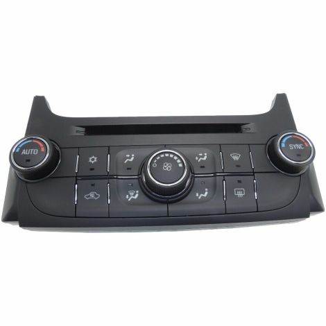 23168352 Heater AC Controls 2013-14 Chevy Malibu w/o Heated Seats w/o Eco