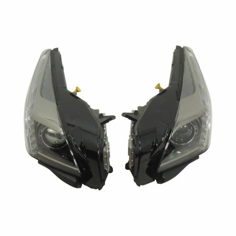 Headlamp Assembly Pair 16-17 CTS-V Saudi Arabia Europe Export 23120281 23120282