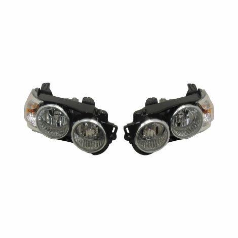 2012-16 Chevy Sonic Sedan Dusk Edition RH LH Headlamp Pair 42390435 42390436