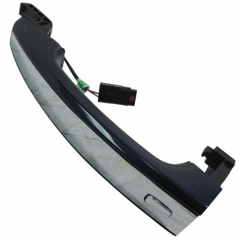 Door Handle Rear LH or RH Blue Ray Metallic GXH w/Chrome New OEM GM 13577718