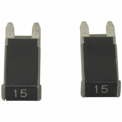 CB212 15 Bussman Circuit Breakers 2-Pack Type II Reset ATM Footprint 14VDC 15A