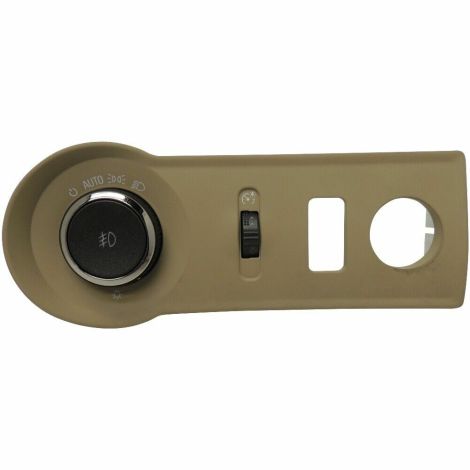20862479 Headlamp Switch with Light Cashmere Bezel 2010-13 Buick LaCrosse