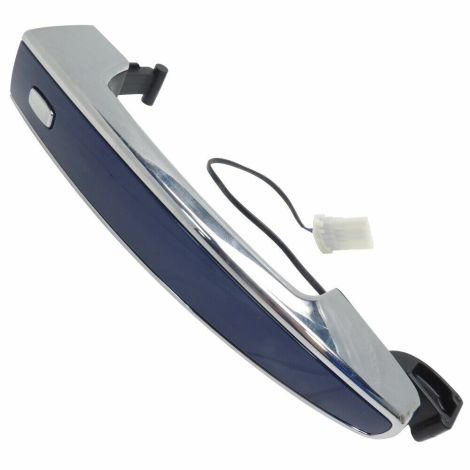 2014 Chevy Impala Rear Door Handle Painted Luxo Blue w/Chrome OEM GM 13590673
