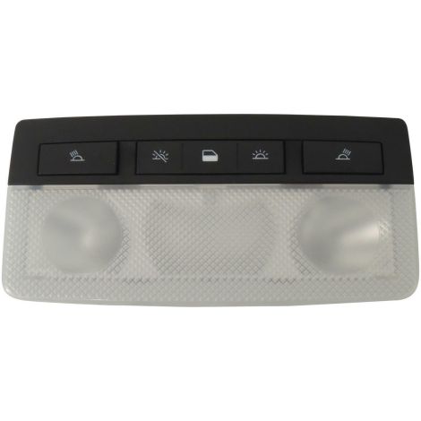 22985853 Dome and Reading Lamp Assembly Jet Black OEM GM 2016-19 Chevy Cruze