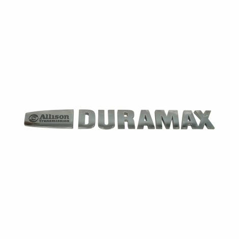 Duramax Allison Transmission Hood Nameplate New OEM Silverado Sierra HD 23453068