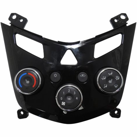 2015-16 Chevy Sonic RS Heater/AC Controls w/Heated Seats Piano Black 94781804