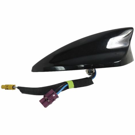 22974045 Sharkfin Antenna Base Black Metallic 3-Wire/2-Plug 2015-17 ATS Verano