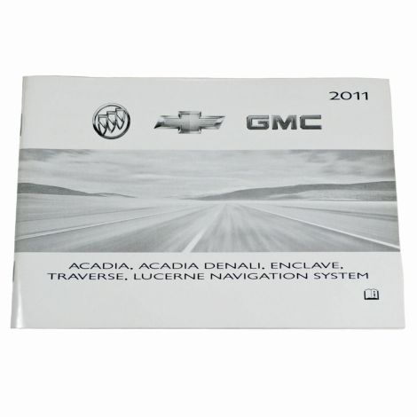 25986869 Nav Navigation System Manual 2011 Acadia Enclave Lucerne Traverse