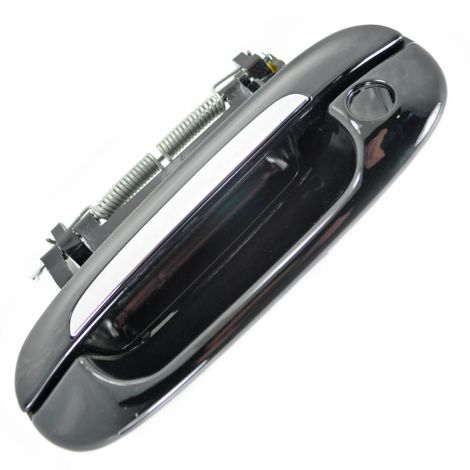 20857765 Door Handle Left Front Black 41U w/Chrome 2008-11 Cadillac DTS