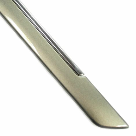 20921129 Door Molding LH Rear Bronze w/Chrome GGX 644R 2010-11 Buick Lucerne