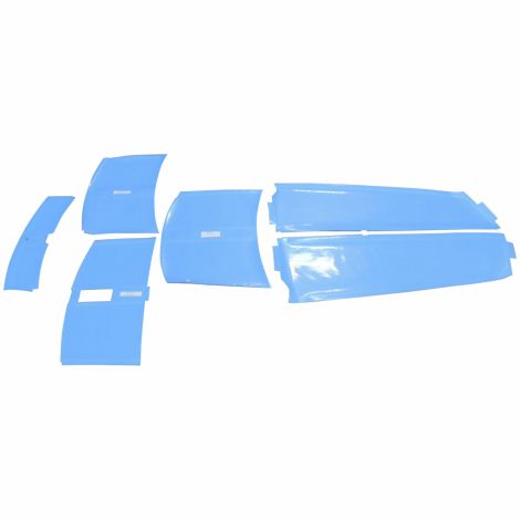 Rally Stripe Kit White L&R Hood Decklid with D80 Spoiler Option New OEM GM