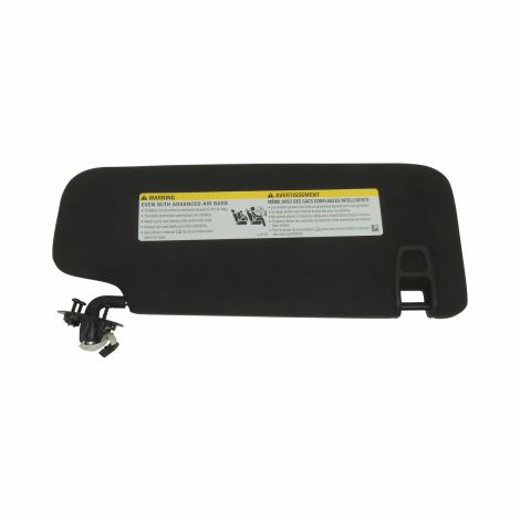 23120702 Sunshade Sun Visor Jet Black Suede Driver Side Left 2016-19 CTS-V