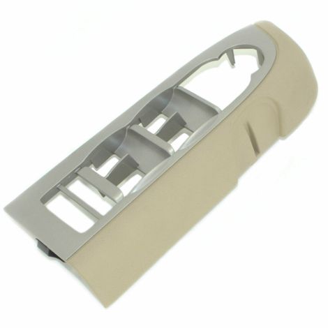 20877656 Window Switch Bezel LH Front Silver w/Cashmere 2010-12 Silverado Sierra