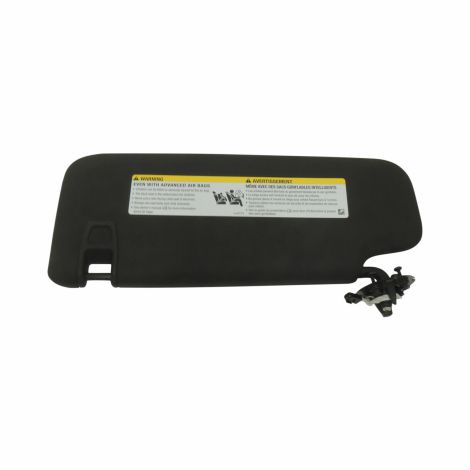 23120703 Sunshade Sun Visor Jet Black Suede Passenger Side Right 2016-19 CTS-V