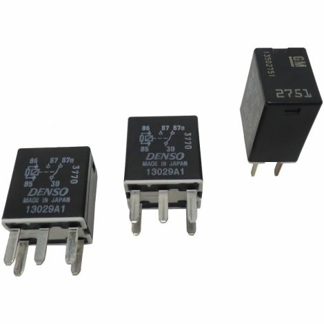 5 Pin Relays 3-Pack 19116058 5-Terminal Main D1780C Denso 13502751 OEM GM