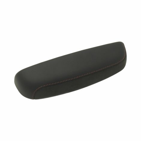 84295477 Rear Console Upper Finish Panel Black Suede Red Stitch 2017-19 CTS