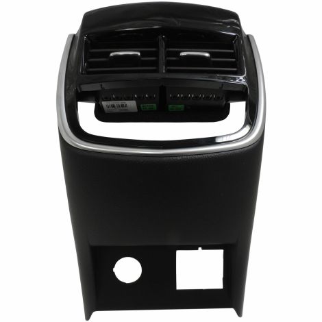 23142141 Center Console Trim Panel w/ Vent Rear Black 2014-16 Cadillac XTS