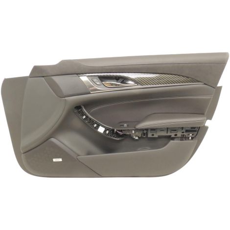 Interior Door Trim Panel RH Front Black Bose w/Memory 2014 Cadillac CTS 23182968