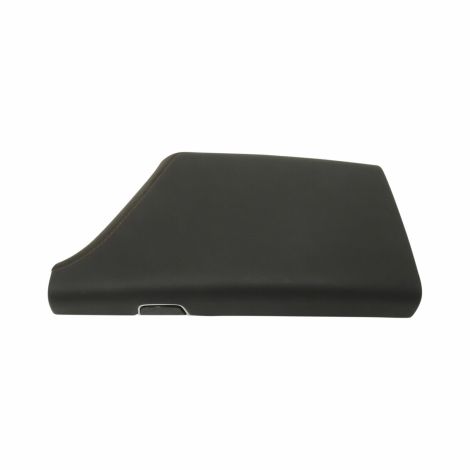 84455626 Armrest With Hinge Cover Black Suede Brick Stitch 2017-19 Cadillac CTS