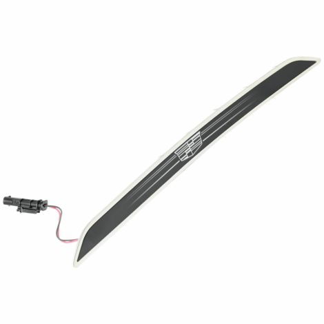 84055847 Cover/Sill Plate w/Cadillac Crest LH Lighted 2016-18 Cadillac CT6
