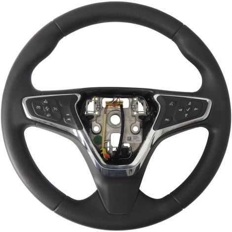 39097929 Steering Wheel Assembly Black Vinyl w/Cruise w/Lane Keep 2016-18 Cruze